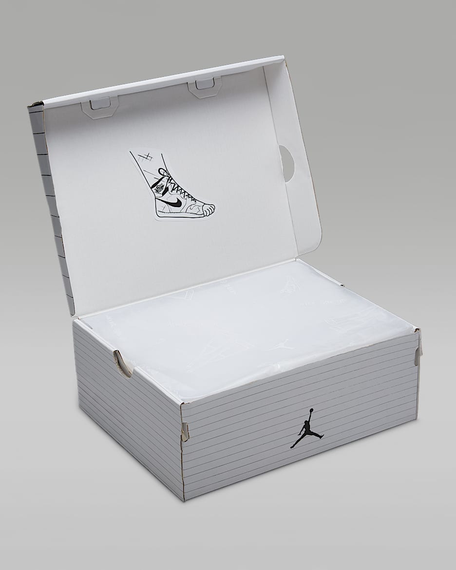 Air Jordan 1 Mid Sneaker School Big Kids Shoes. Nike